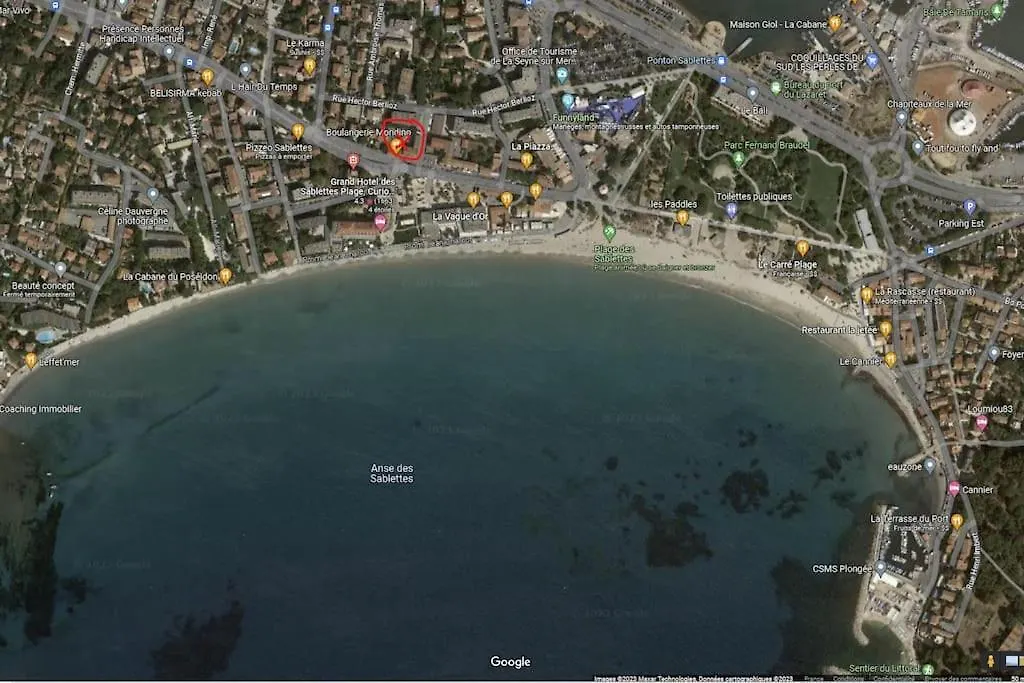 La Perle, Studio 50 M De La Plage , Parking, Clim, Rivage Privilege La Seyne-sur-Mer Apartment