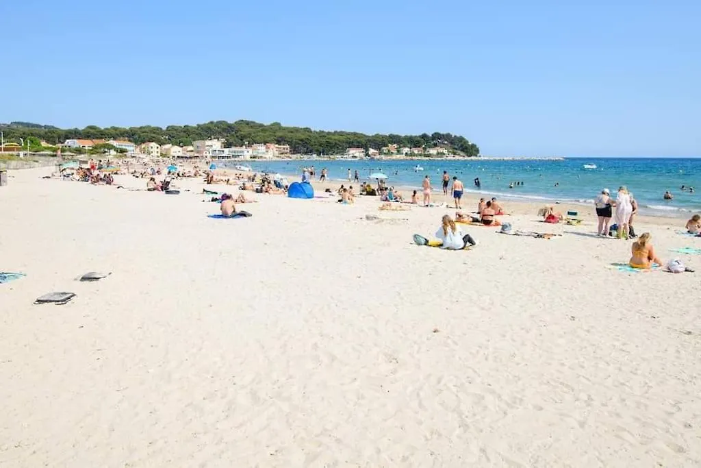 La Perle, Studio 50 M De La Plage , Parking, Clim, Rivage Privilege La Seyne-sur-Mer