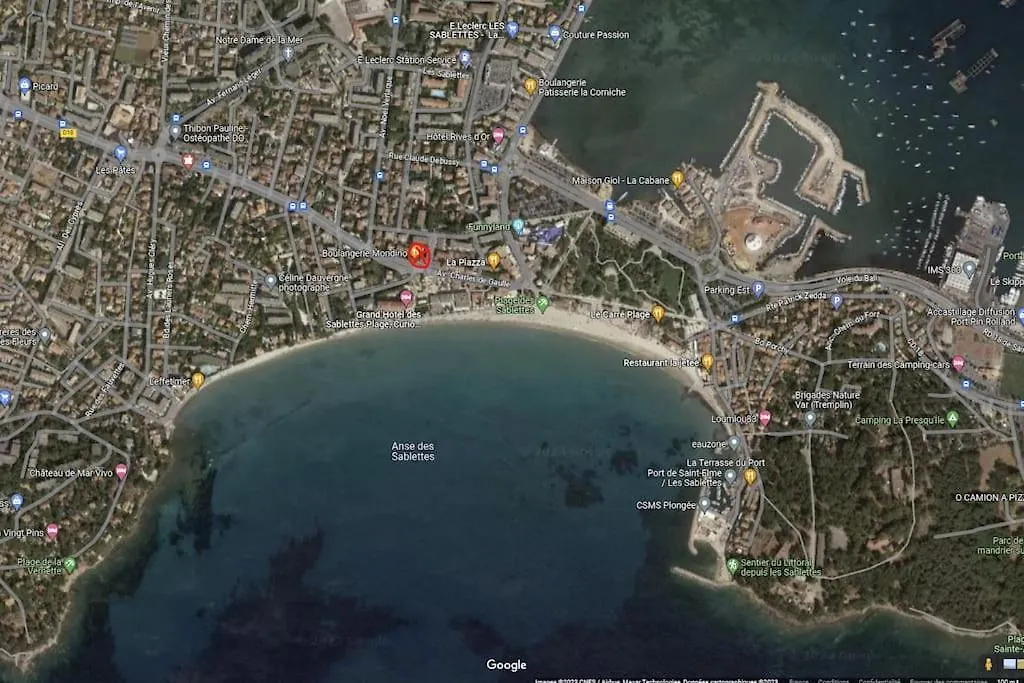 Apartment La Perle, Studio 50 M De La Plage , Parking, Clim, Rivage Privilege La Seyne-sur-Mer